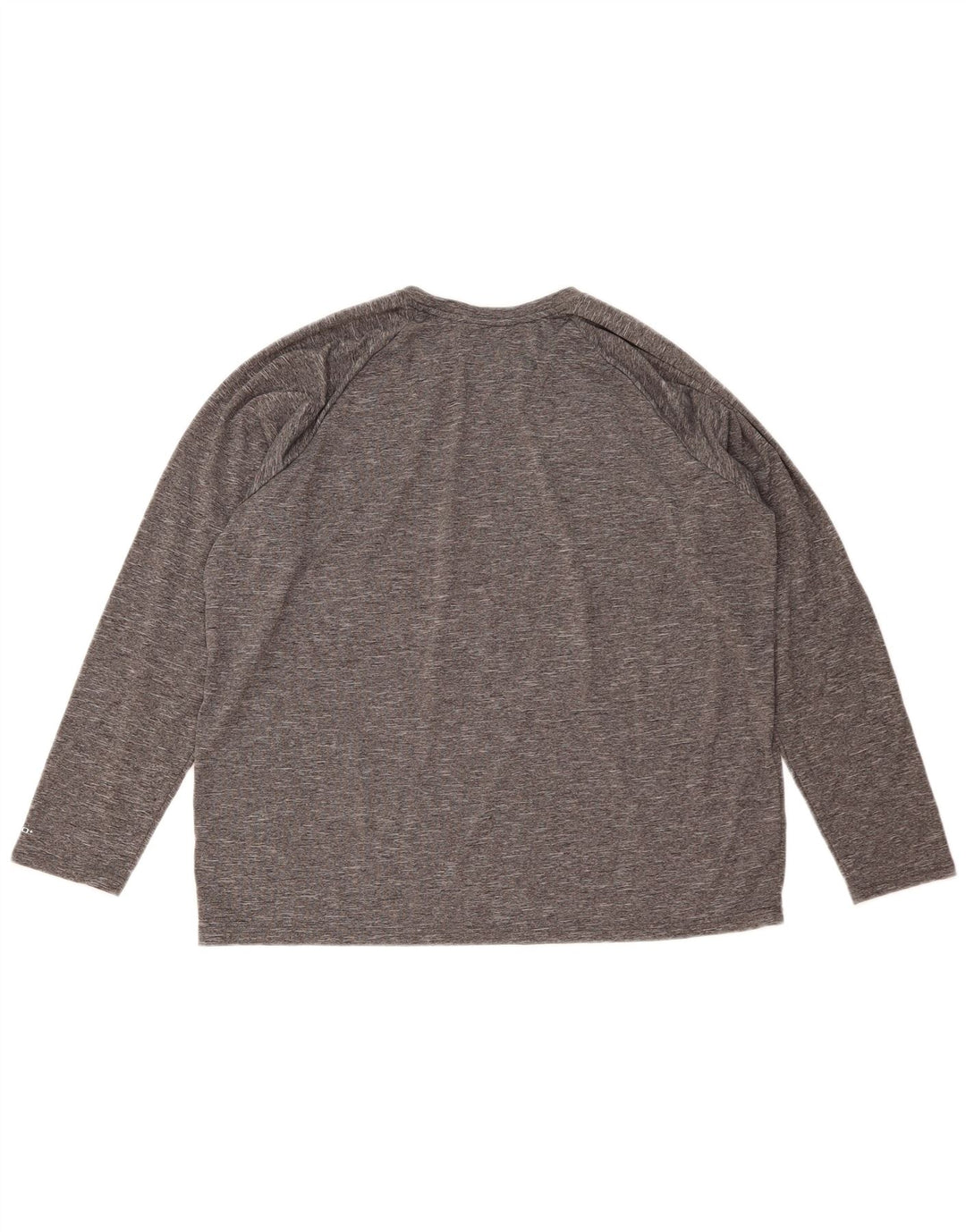 Мужской топ Nike Dri Fit с длинным рукавом XL, серый в крапинку