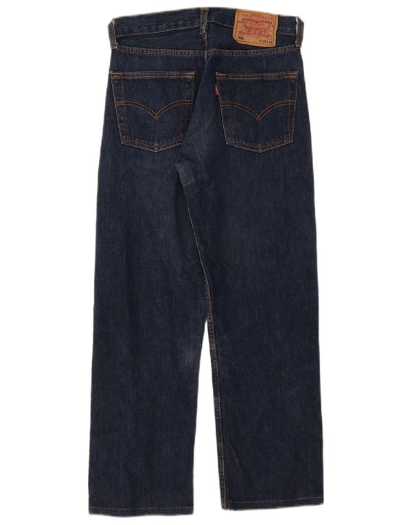Женские прямые джинсы Levi's 501 W28 L26 Темно-синие, хлопок