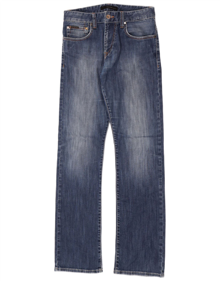 Женские прямые джинсы Calvin Klein W30 L34 синие