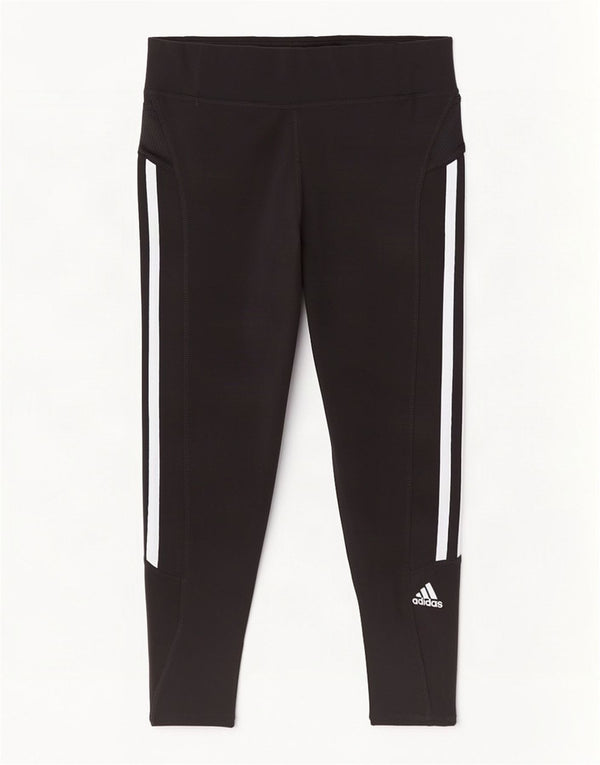 Женские леггинсы-капри Adidas Climalite UK 8, маленькие черные из полиэстера