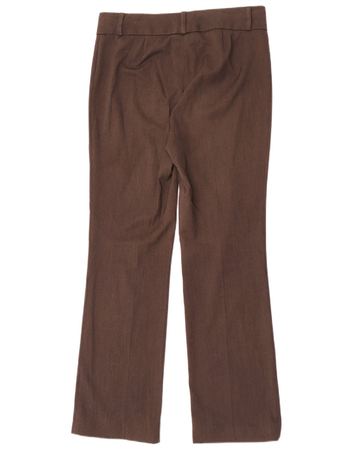 Женские костюмные брюки Marks & Spencer, Великобритания, 10, маленькие, W32 L31, коричневые