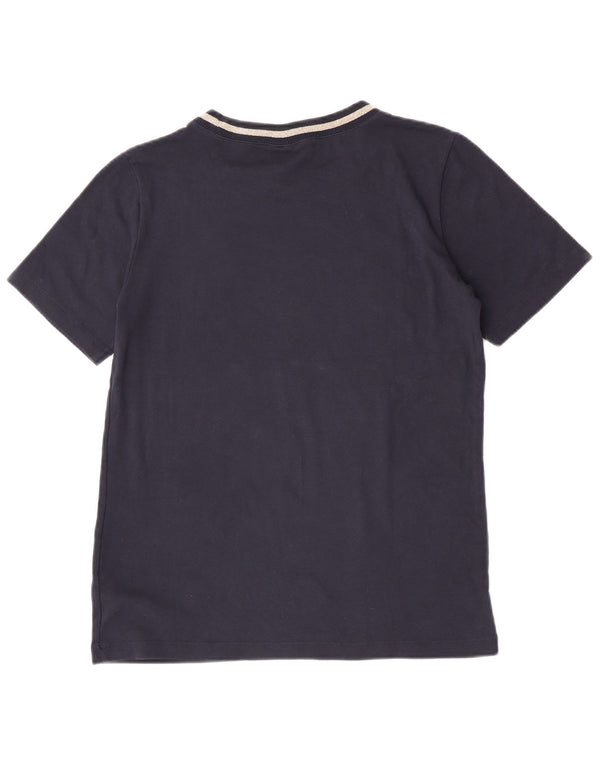 Champion Womens Easy Fit T-Shirt Top UK 20 2XL Navy Blue Cotton