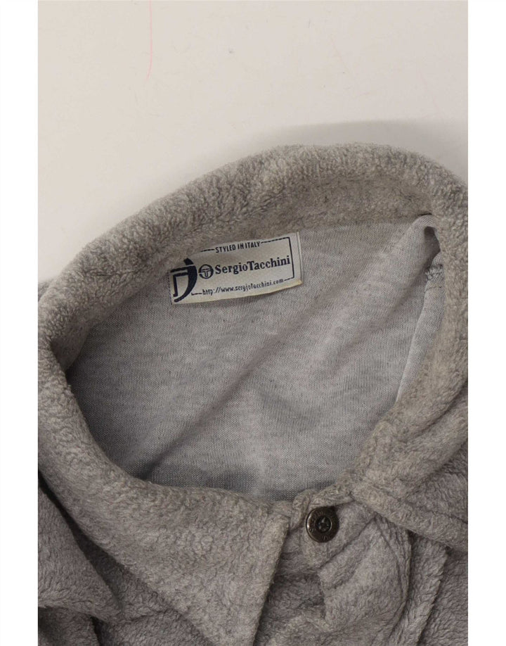 Мужская флисовая рубашка Sergio Tacchini XL серая