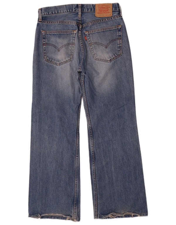 Мужские джинсы Levi's 527 Bootcut W30 L32 синие, хлопок