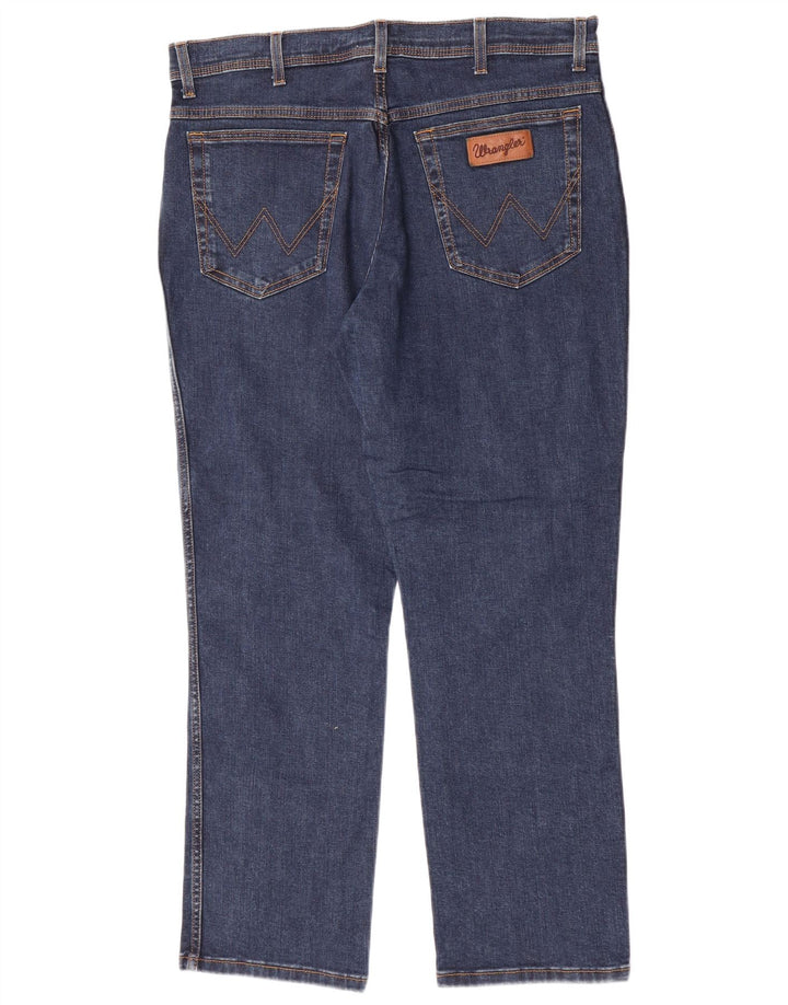 Джинсы мужские прямые Wrangler W36 L30 синие