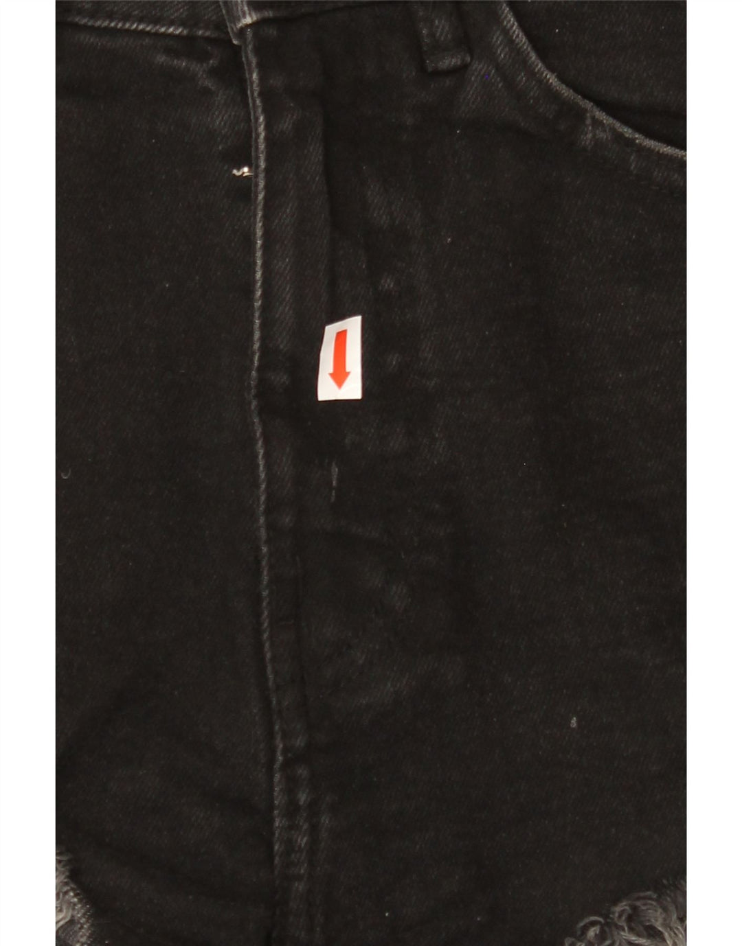 ZARA Womens Denim Shorts EU 36 Small W26  Black Cotton Vintage Zara and Second-Hand Zara from Messina Hembry 