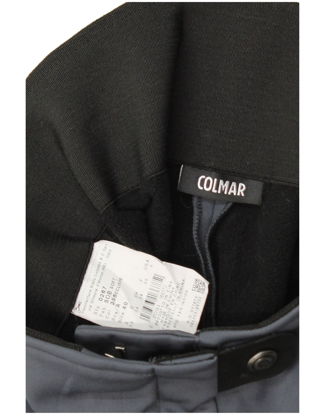 Colmar Женские повседневные узкие брюки IT 40 Small W26 L28 Синий Полиэстер