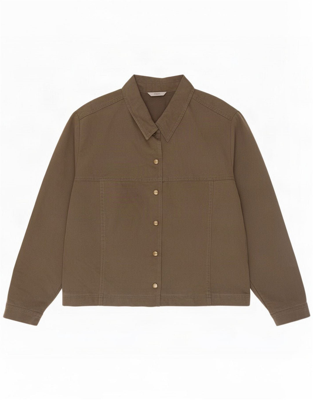 Женский бомбер Marks & Spencer UK 22 2XL Коричневый лиоцелл
