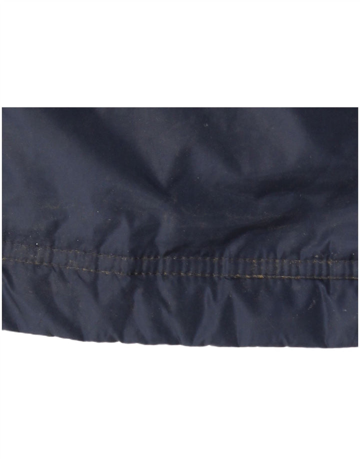 Мужская ветровка ADIDAS с графическим рисунком UK 36, маленькая темно-синяя с цветными блоками