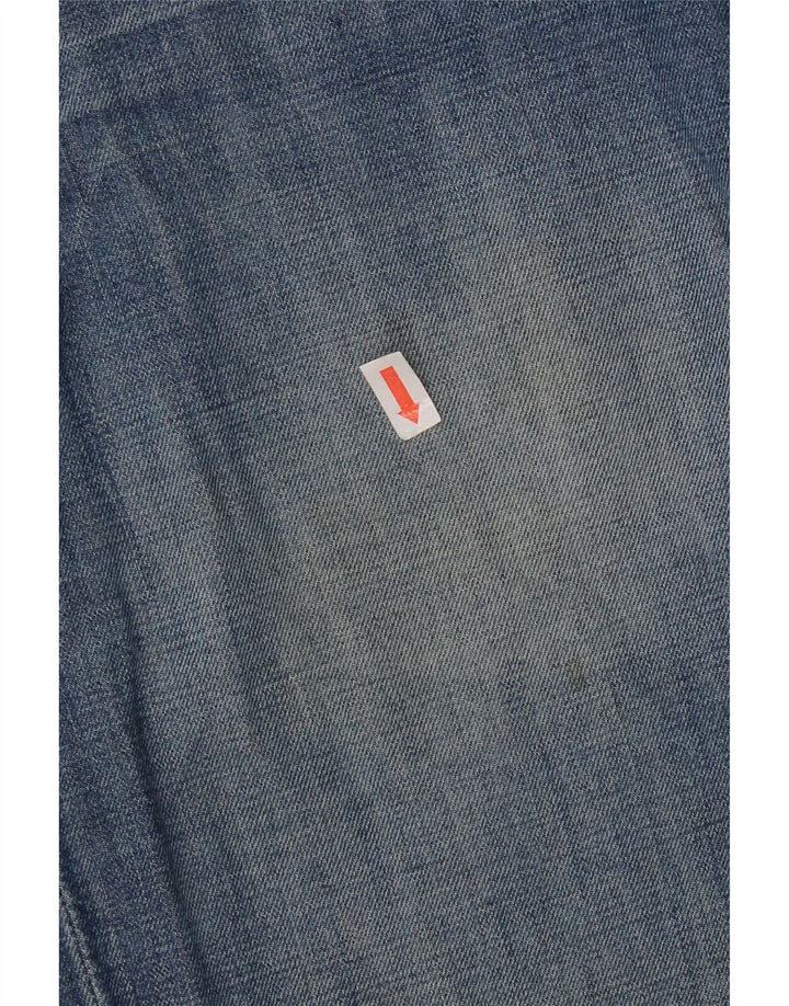 Мужские джинсовые шорты Marlboro Classics W36, большие синие, хлопок