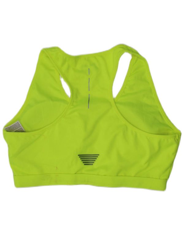 Женский спортивный бюстгальтер Brugi Top XL, зеленый полиэстер, спортивный