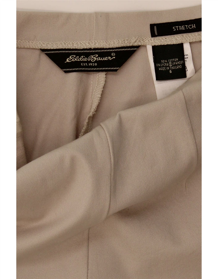 EDDIE BAUER Womens Straight Casual Trousers US 6 Medium W28 L30 Grey Vintage Eddie Bauer and Second-Hand Eddie Bauer from Messina Hembry 