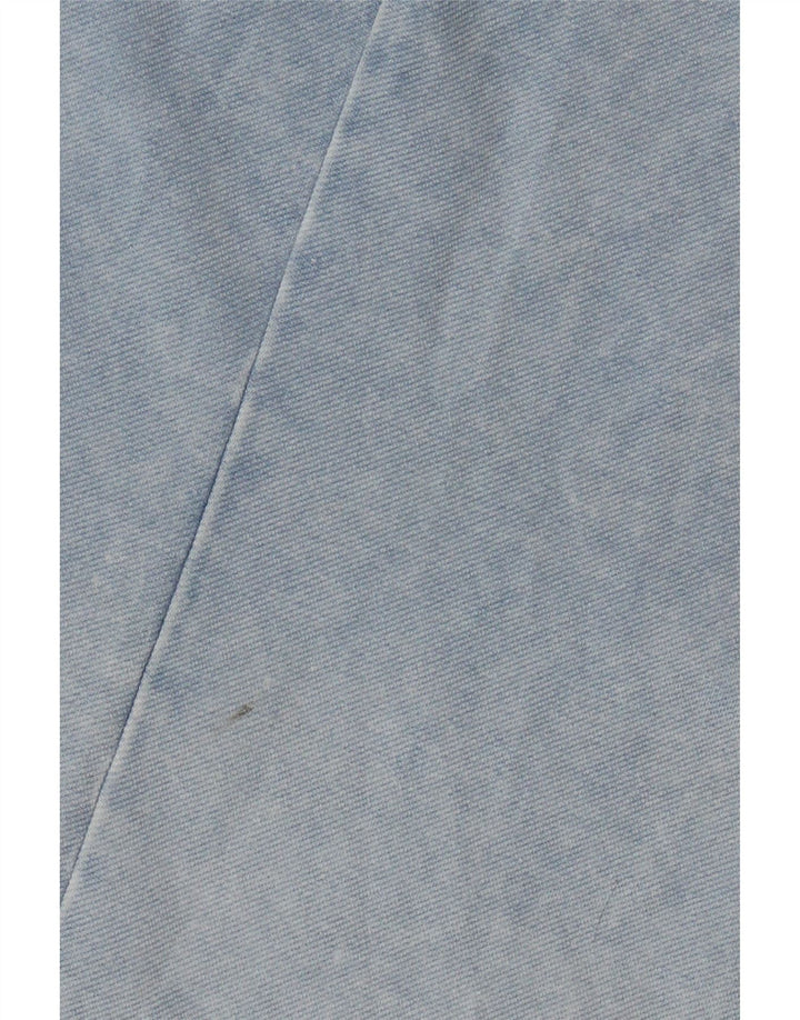 Женская джинсовая юбка Topshop UK 12 Medium W28 Синяя хлопковая