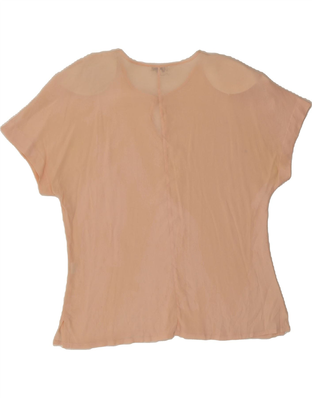VINTAGE Womens Blouse Top IT 50 XL Beige Acetate Vintage Vintage and Second-Hand Vintage from Messina Hembry 