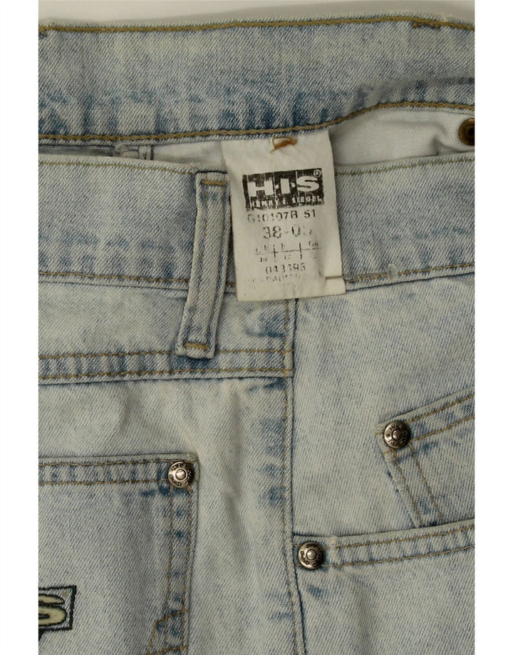 H.I.S Womens Denim Shorts UK 10 Small W28  Blue Vintage H.I.S and Second-Hand H.I.S from Messina Hembry 