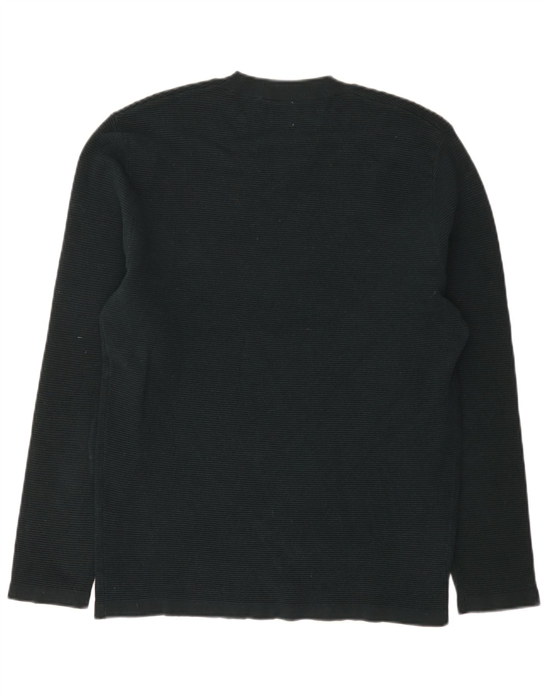 Мужской топ Zara с длинным рукавом, средний зеленый хлопок, хлопок