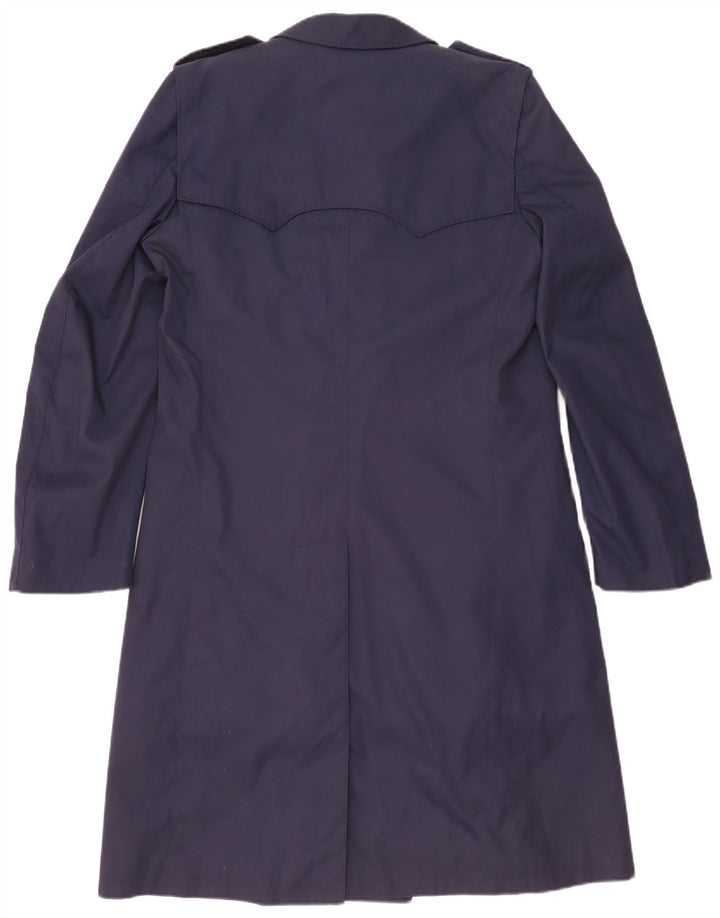 Винтажный мужской тренч IT 48 Medium Navy Blue