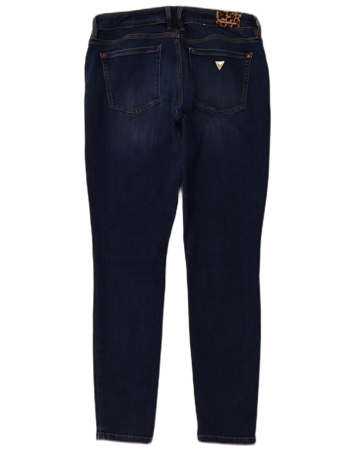 Женские джинсы скинни GUESS Annette W31 L29, темно-синий, хлопок