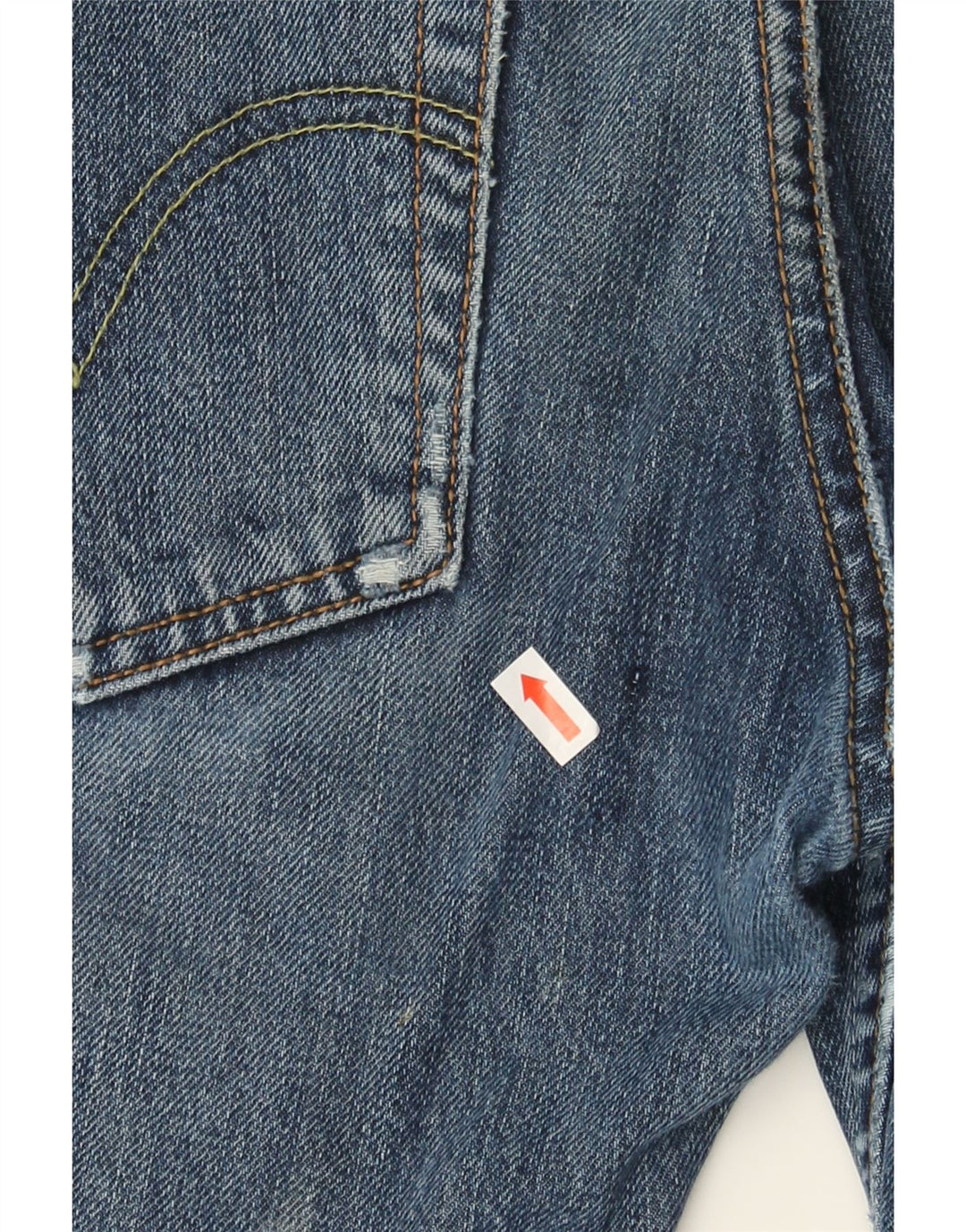 LEVI'S Mens 507 Straight Jeans W32 L29  Blue Cotton Vintage Levi's and Second-Hand Levi's from Messina Hembry 