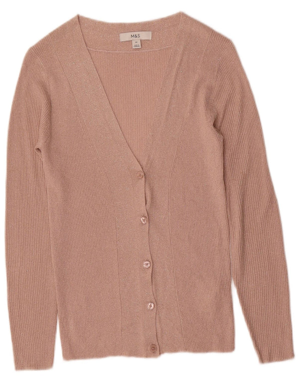 Женский кардиган Marks & Spencer UK 6 XS Розовый вискоза