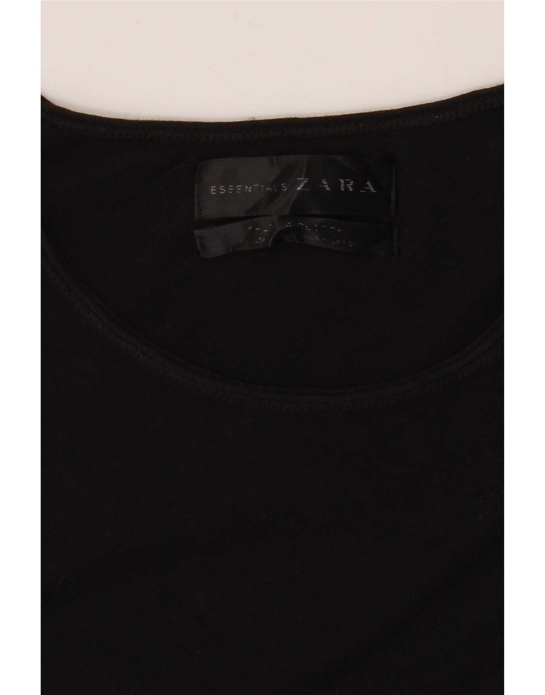 Женская футболка Zara Top UK 14 Medium Black