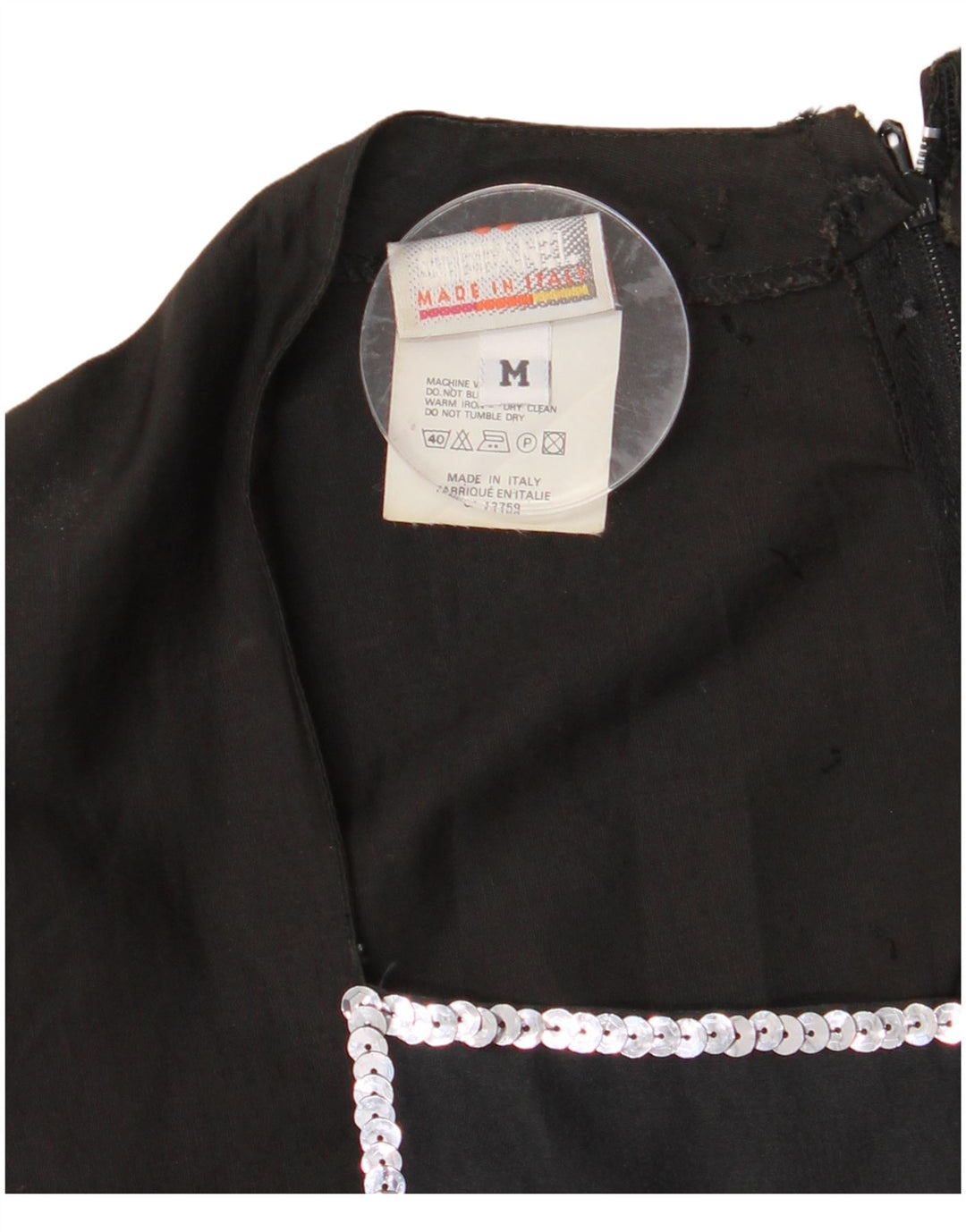 STEFANEL Женское платье макси UK 12 средний черный хлопок