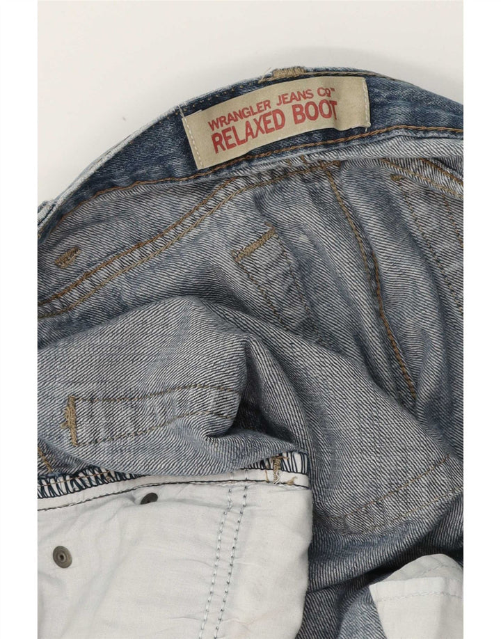 Мужские джинсы свободного покроя Wrangler Bootcut W34 L32 синие