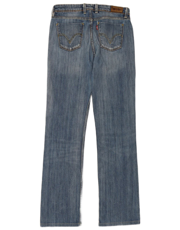 Женские прямые джинсы Levi's 627 W30 L30 синие