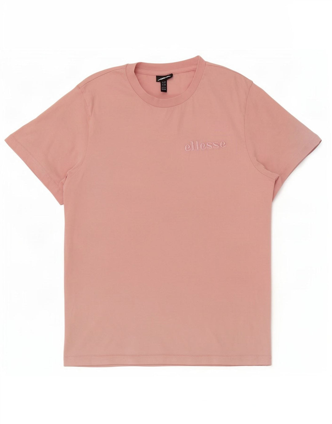 Женская футболка Ellesse Top UK 14, хлопок среднего розового цвета