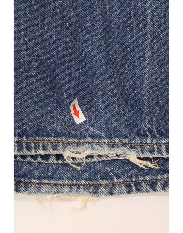 Мужские прямые джинсы Levi's 505 стандартного кроя W40 L34 синие, хлопок
