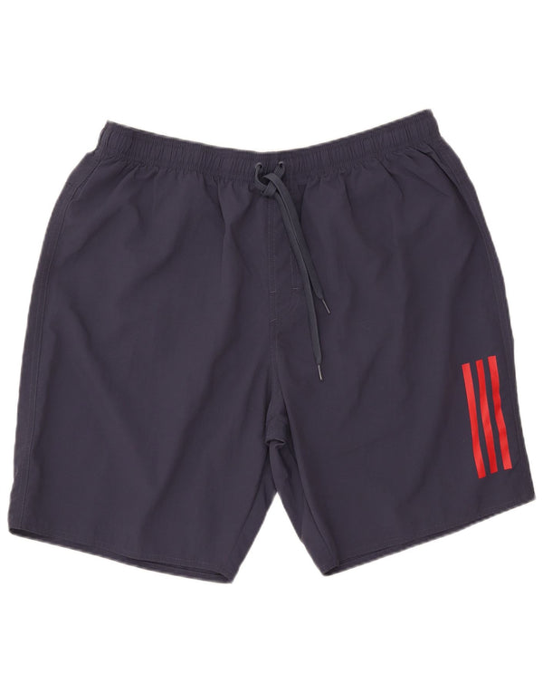 Мужские спортивные шорты Adidas 2XL темно-синие, нейлон