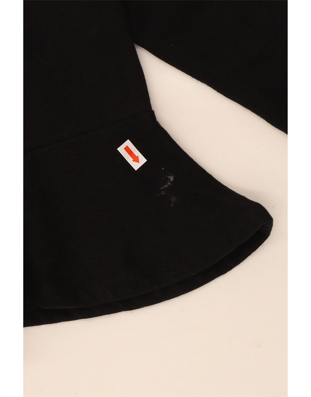 ZARA Womens Oversized Crop Sweatshirt Jumper UK 10 Small Black Vintage Zara and Second-Hand Zara from Messina Hembry 