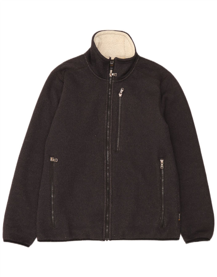 Мужская куртка-бомбер Jack Wolfskin UK 40, средний черный полиэстер