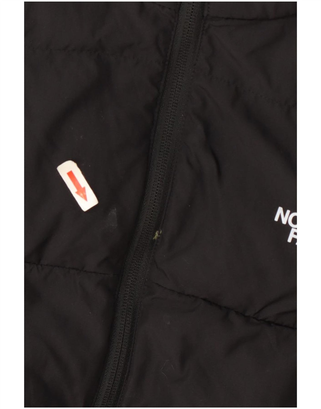 Стеганая куртка с капюшоном для мальчиков The North Face, 14–15 лет, размер XL, черный полиэстер