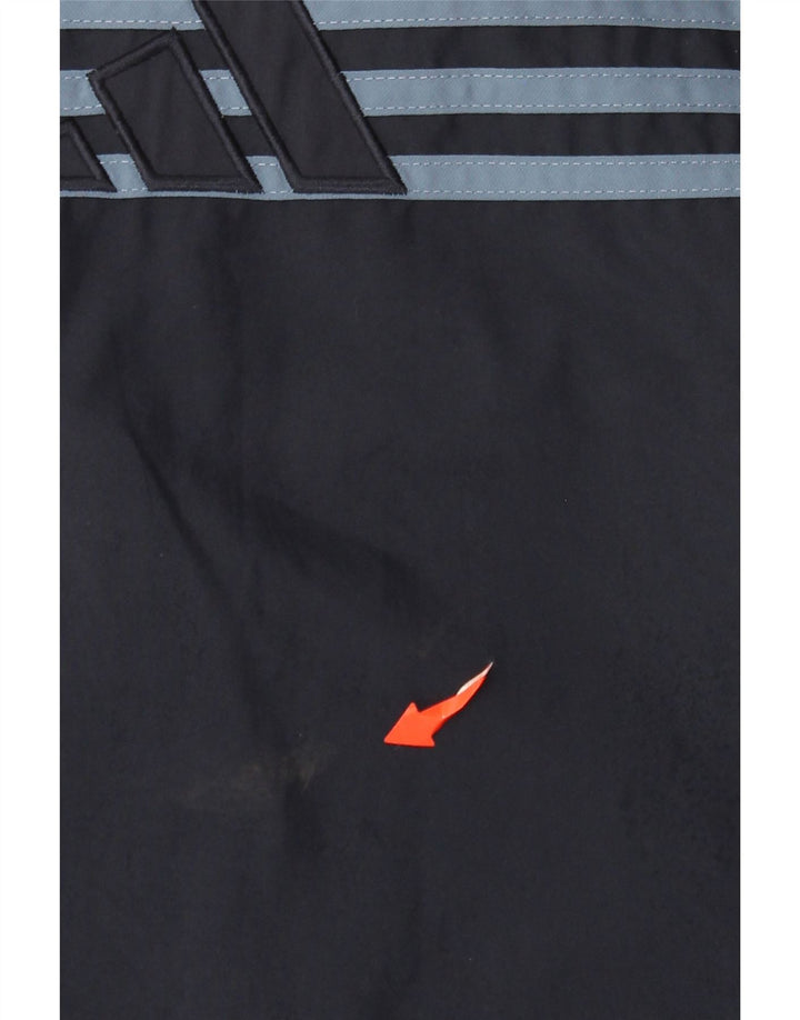 Мужская спортивная куртка Adidas UK 44/46, большой темно-синий цветной блок