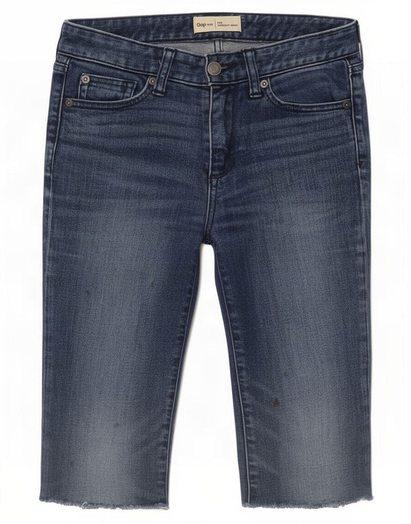 Gap Womens Denim Shorts XS W24 Blue Cotton