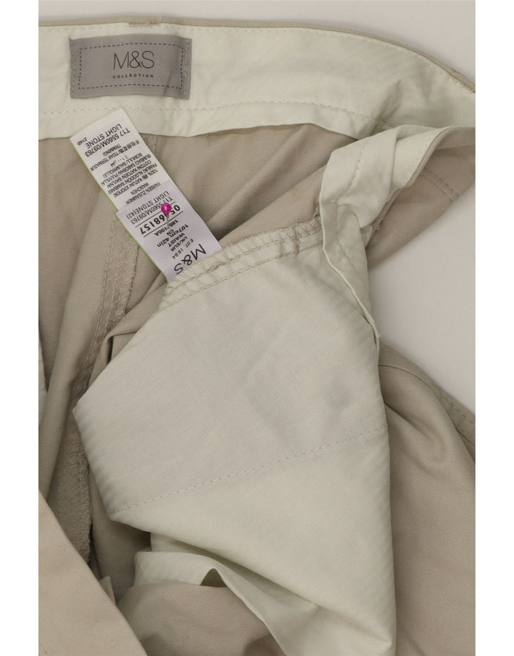 Мужские шорты чинос MARKS & SPENCER W42 2XL, бежевый хлопок