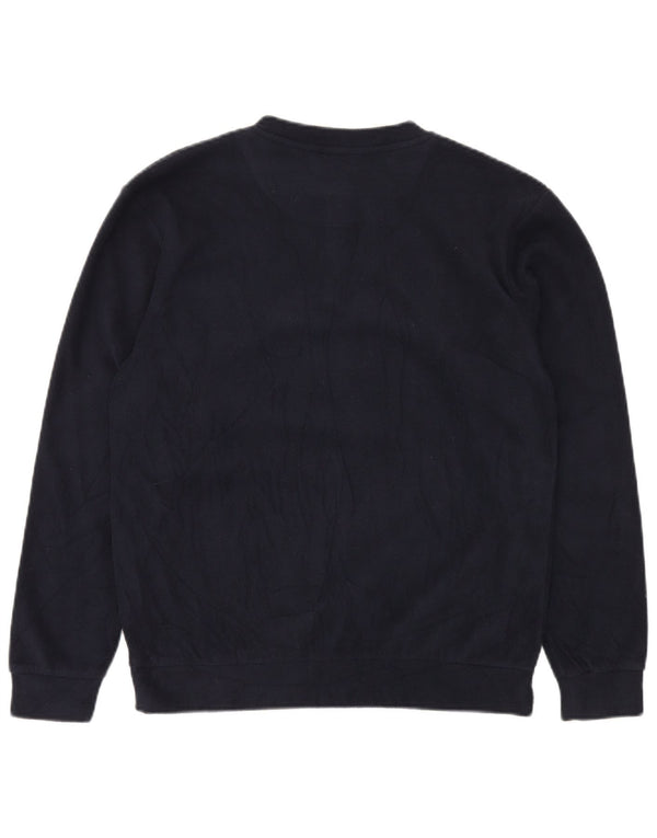 Мужской флисовый джемпер AUSTRALIAN L'ALPINA среднего размера, темно-синий, полиэстер