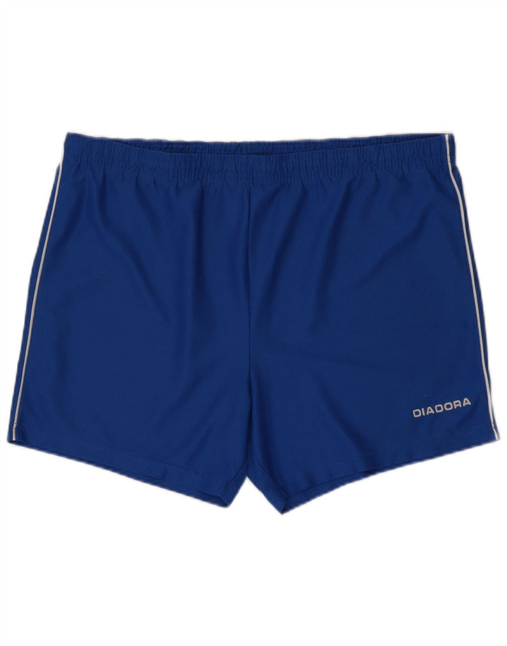 Мужские спортивные шорты DIADORA, большие синие, полиэстер