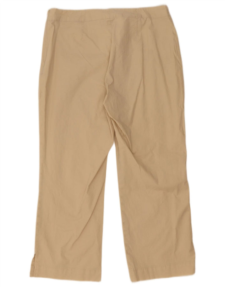 Женские укороченные брюки Gap US 8 Medium W29 L23 Бежевый хлопок