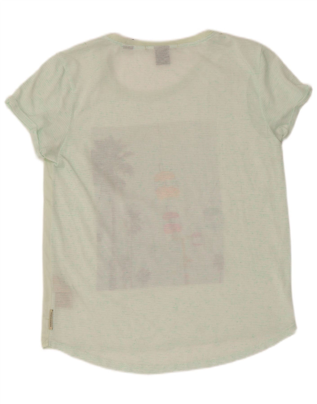 Женская футболка с рисунком Maison Scotch Top UK 12, средний зеленый полиэстер