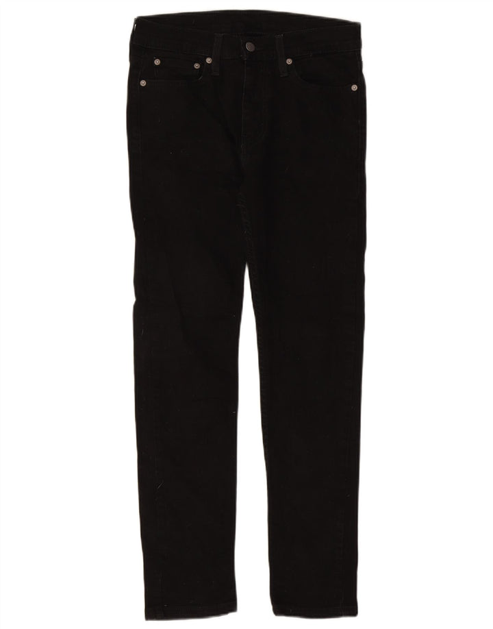 Женские джинсы скинни LEVI'S 510 W29 L27, черный хлопок