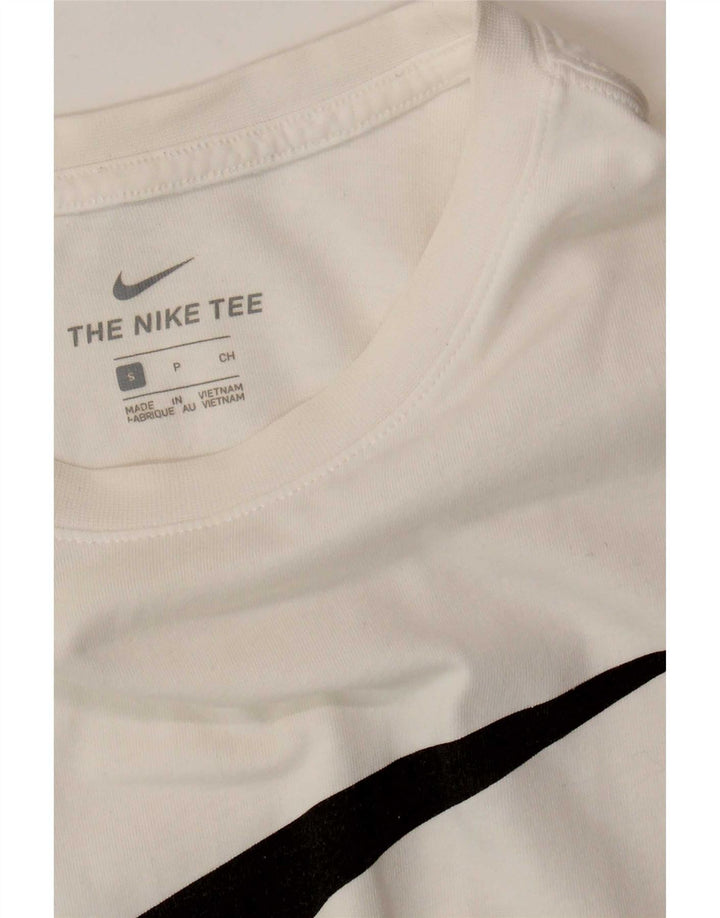 Мужская футболка с рисунком Nike, маленький белый