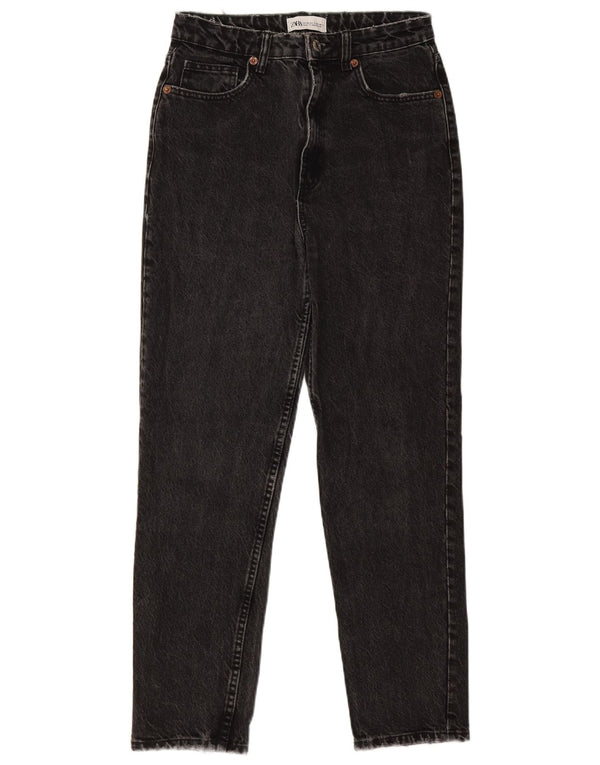 Женские зауженные джинсы ZARA EU 38 Small W28 L27 Серые