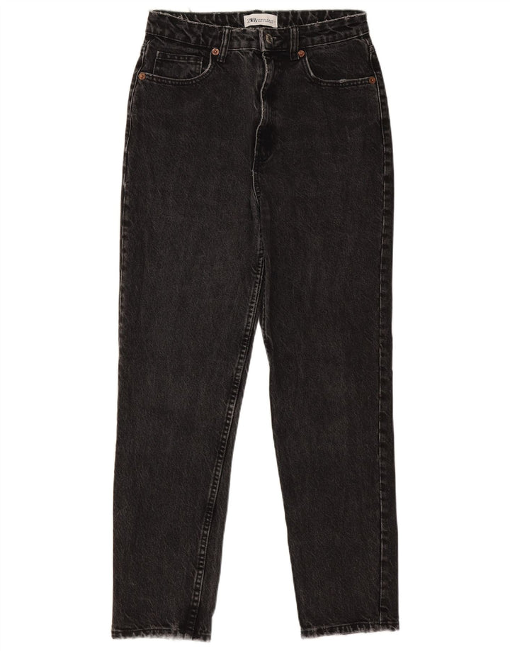 Женские зауженные джинсы ZARA EU 38 Small W28 L27 Серые