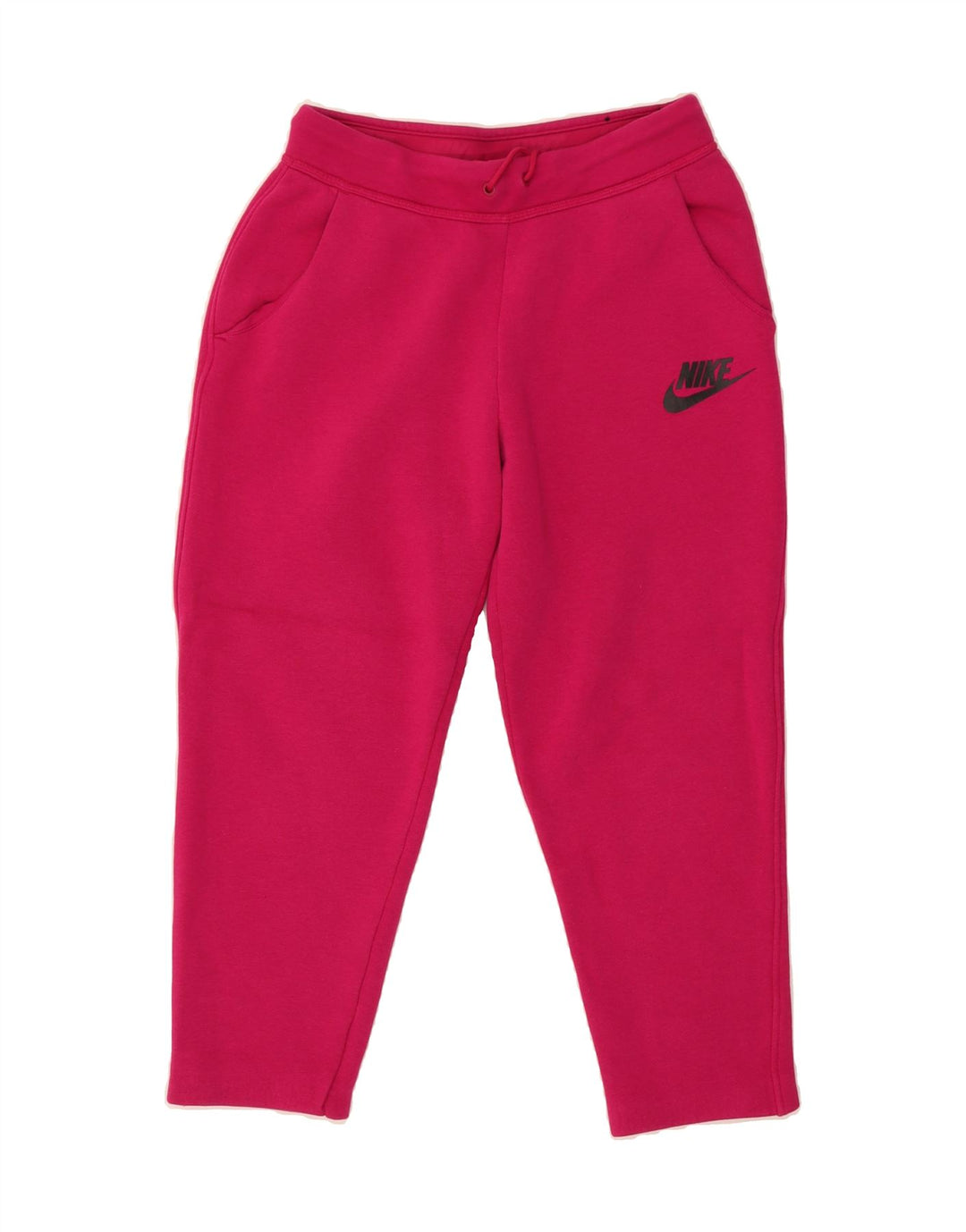 NIKE Womens Tracksuit Trousers UK 14 Medium Pink Cotton Vintage Nike and Second-Hand Nike from Messina Hembry 