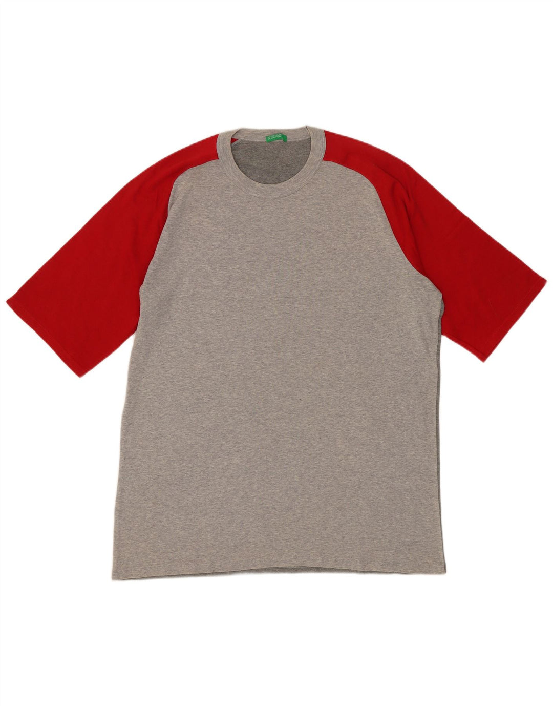 BENETTON Мужская футболка Top Medium Grey Colourblock