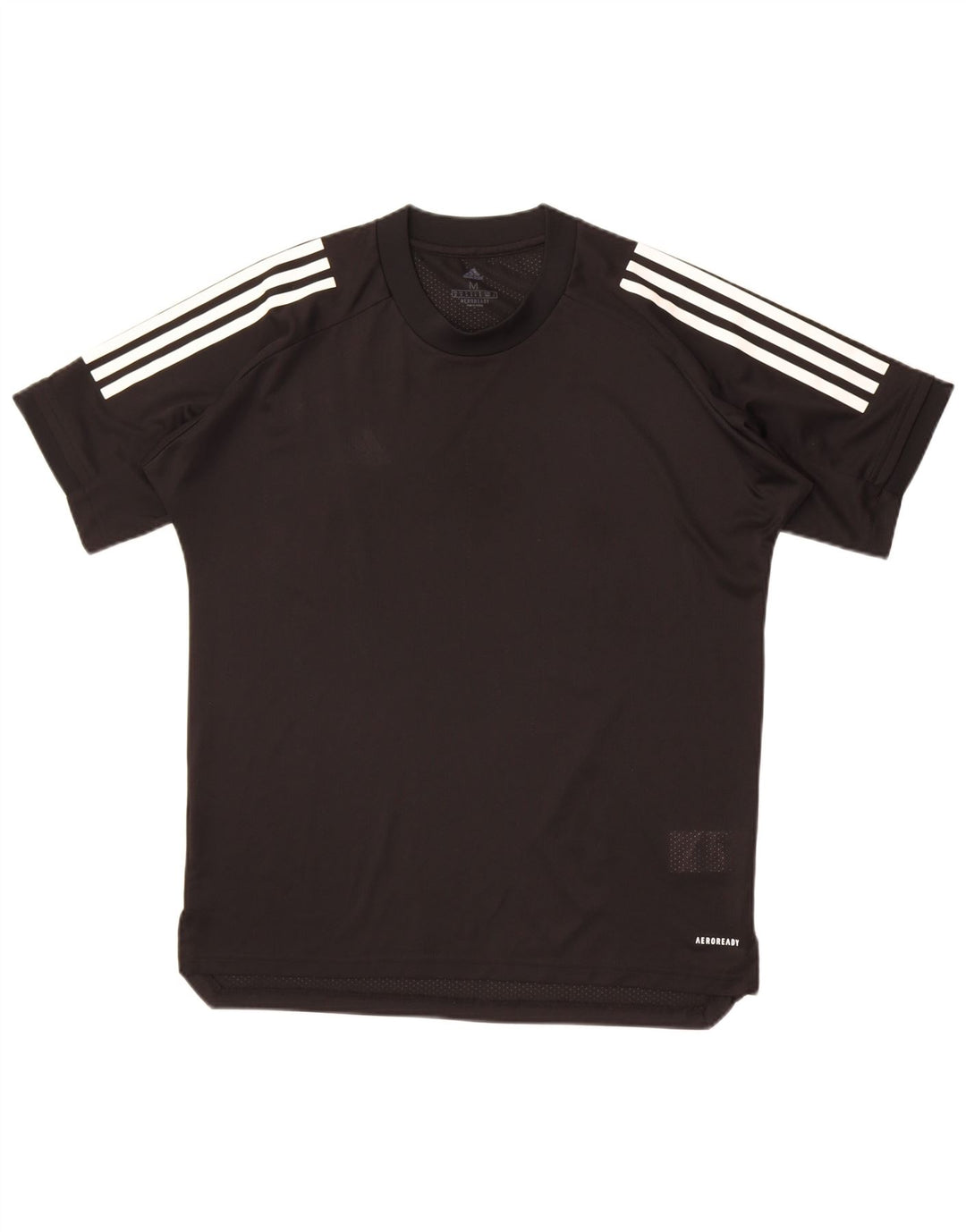 Мужская футболка Adidas Aeroready, средний черный полиэстер