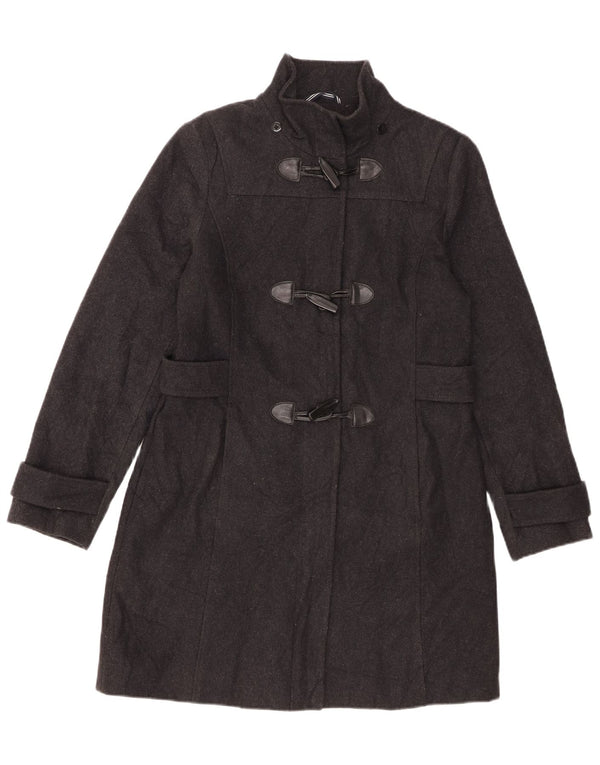 Женский дафлкот Nautica UK 14, средний черный, шерсть