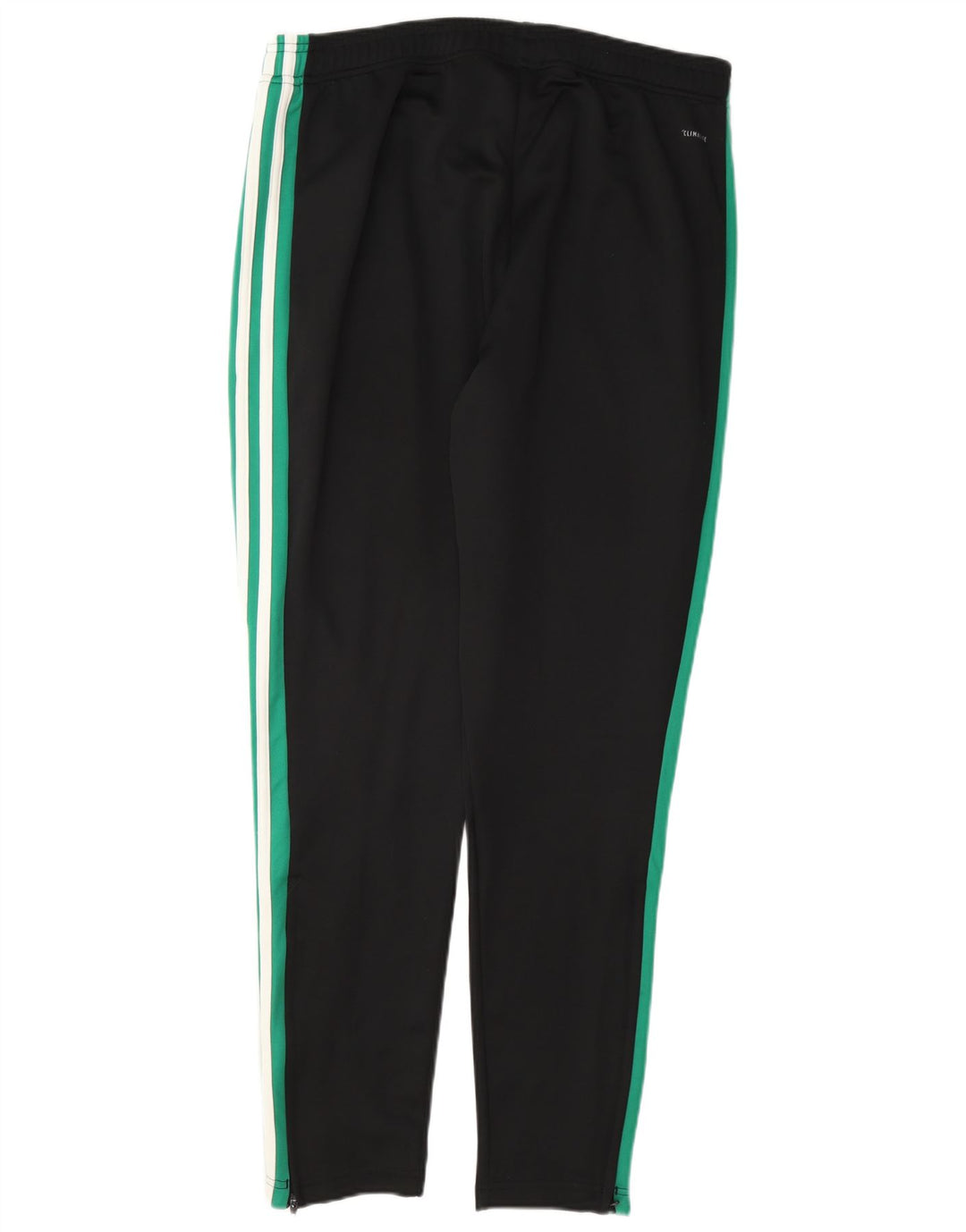 Мужские спортивные брюки Adidas Climalite, большие черные полиэстер с цветными блоками